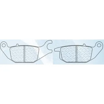 Brzda pro motocykl Zadní brzdové destičky CL-Brakes HONDA CBR 125 R 2004-2011 směs RX3