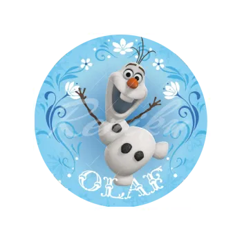 Jedlá dekorace na dort OLAF, VARIANTA Jedlý papír 178