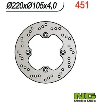 Brzda pro motocykl Přední brzdový kotouč NG Honda 125 SH i SPORTY SCOOPY 2000 - 2012