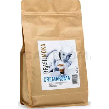 Farmaceutická surovina Zrnková káva 55% Arabika, 45% Robusta, 500 g | BRASIL MOKA, Cremaroma