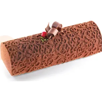 Výroba svíčky Sada pro výrobu rolád Kit Buche Arabesque | SILIKOMART, Kit Buche