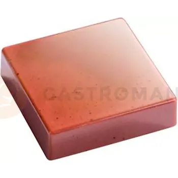 Čokoládová tyčinka Polykarbonátová forma na pralinky a čokoládu, hranaté - 24 ks x 8g, 30x30x8 mm - MA1988 | MARTELLATO, Modern