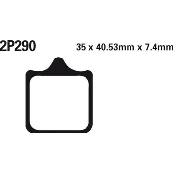 Brzda pro motocykl Přední brzdové destičky Nissin Aprilia RSV 1000 Tuono R 2003 směs ST