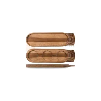 Dřevěný tác 48 cm | ART DE COUISINE, Stoneware