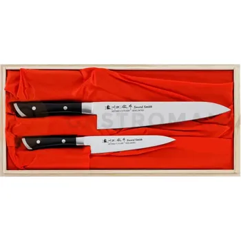 Kuchyňský nůž Sada dvou nožů, univerzální+ šéfkuchaře | SATAKE, Hiroki