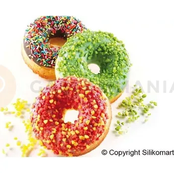 Kuchyňská sůl Forma na moučníky a dezerty SQ059 DONUTS | SILIKOMART, Sessanta Quaranta