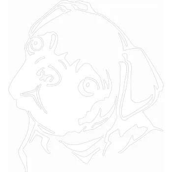 Samolepicí dekorace na vozidlo Bobika v autě 1 samolepka na auto - zelená limetka / 10x10 cm