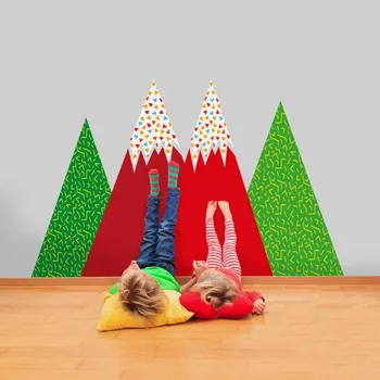 Fototapeta Coloray Samolepky na zeď Hory plné vzory BubblesFree BubblesFree coloraydecor-wd-pw-0009