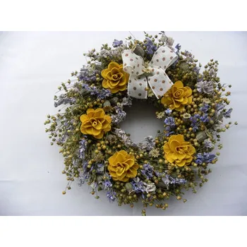 Věnec lněný dožluta