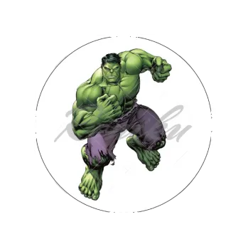Jedlá dekorace na dort HULK běžící, VARIANTA Jedlý papír 200