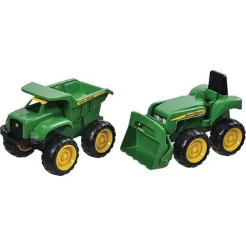 Dětské zboží Traktor s nakladačem a náklaďák John Deere dětská hračka