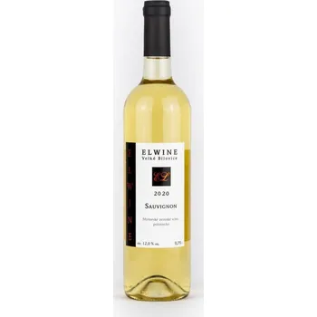 Víno Sauvignon 2020, zemské víno, ELWINE Velké Bílovice, polosuché