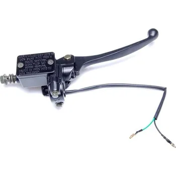 Brzda pro motocykl brzdová pumpa - přední brzdy skútr s páčkou 170 mm plochým spínačem brzd. světla