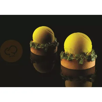 Kuchyňská sůl Silikonová forma na monoporce - 400x300 mm, 24 ks x 45 mm, 48 ml - PX4338S | PAVONI, Battuta D'Inizio