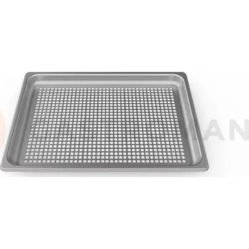 Plech Perforovaný nerezový plech pro smažení a vaření v páře 460x330x30 mm | UNOX, STEAM&FRY