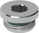 záslepka, vnější závit, vnitřní šestihran, O-kroužek FKM, závit 1/8, TH50-18-Z-0