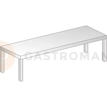 Nástavec na skříň Nástavba na stůl z nerezové oceli, jednoduchá 530x300x300 mm | DORA METAL, DM-3138