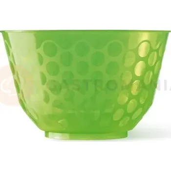 Jednorázové nádobí Miska Scoop na dezerty ze zeleného plastu, 0,4 l | ALCAS, 140/7