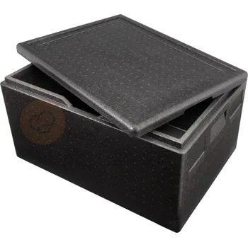 Tepelná izolace GASTROMANIA Standard Termoizolační box pekařský s víkem 600x400 mm hl. 300 mm 40 l 30 mm