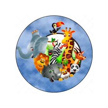 Přisada na vaření a pečení ZOO modré, VARIANTA Jedlý papír 14