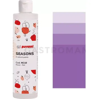 Potravinářské barvivo Přírodní barvivo, koncentrát z kakaového másla - fialové, 200 g - NC07 | PAVONI, Seasons