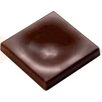 Čokoládová tyčinka Polykarbonátová forma k vytvoření čokoládových tvarů, hranaté - 24 ks x 4g, 31x31x4,5 mm - MA6001 | MARTELLATO, Napolitain