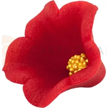 Výroba svíčky Malý cukrový zvonek 5 cm, červený, 1 ks. | MAGMART, K 025