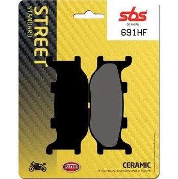 Brzda pro motocykl Přední brzdové destičky SBS Keeway 250 Supershadow 2006 - 2009 směs HF