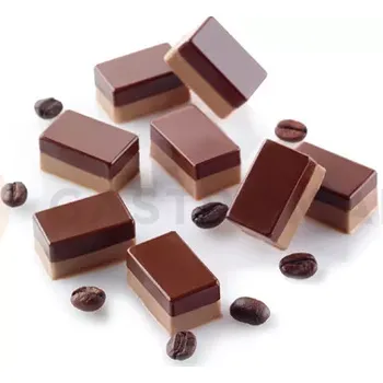 Kuchyňská sůl Silikonová forma na dekorace a pralinky - 56x 26x16x13 mm, 5 ml - Micro Rectangle 5 | SILIKOMART, Micro Flex