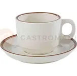 Mísa z melaminu Ø 26,5 cm, černá-hnědá | APS, Frida