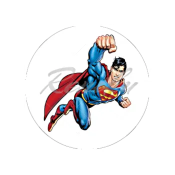 Jedlá dekorace na dort SUPERMAN, VARIANTA Jedlý papír 204