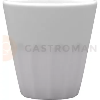 Hrnek z bílého porcelánu bez ucha, 0,1 l | LUBIANA, Kaszub/Hel