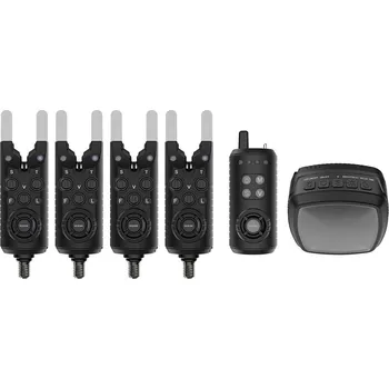 Signalizace záběru Sonik Gizmo2 Bite Alarms Set 4+1 + Bivvy Lamp