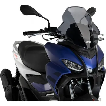 Větrný štít V-Tech Line Touring Aprilia SR GT (Sport) 125/200 (22-25) Čirá (W)