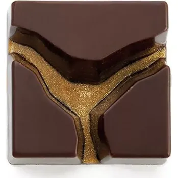 Čokoládová tyčinka Tritanová forma na pralinky - 18 ks, 31x31x12,5 mm, 10 gr - PC66FR | PAVONI, Abyss