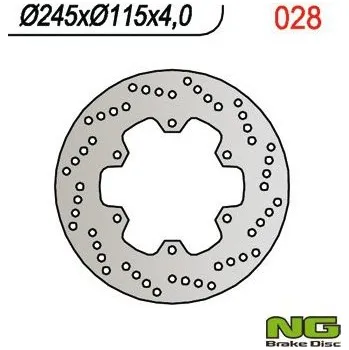 Brzda pro motocykl Přední brzdový kotouč NG Yamaha 250 MAJESTY YP 1996 - 1997