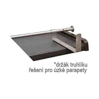 Držák na květináč a truhlík Držáky na truhlíky pro rozpěrnou zábranu. 12mm, 170/70 (998717)