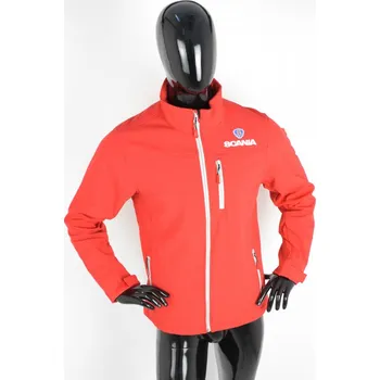 Pánská větrovka Bunda softshell SCANIA červená XL