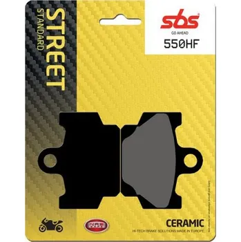Brzda pro motocykl Přední brzdové destičky SBS Yamaha XJ 400 1982 směs HF
