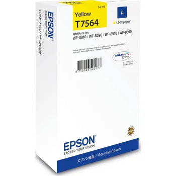 Epson T7564 L C13T75644N žlutá (yellow) originální cartridge