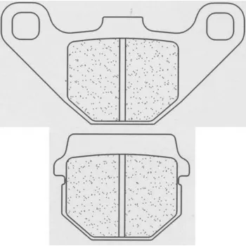 Brzda pro motocykl Zadní brzdové destičky CL-Brakes ATV LINHAI Goon 2008-2015 směs X59