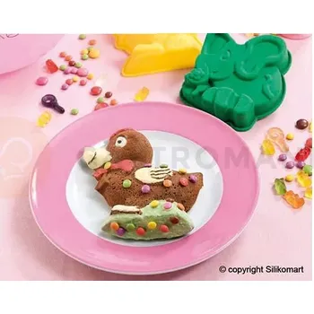 Kuchyňská sůl Forma na dezerty a moučníky SFT802 LITTLE GOOSE - husa | SILIKOMART, BabyFlex
