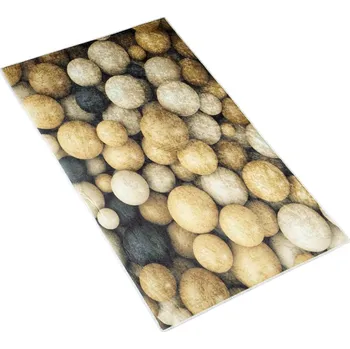 Koupelnová předložka Bellatex 3D tisk koupelnová předložka 60 x 100 cm dřevěné koule