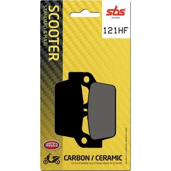Brzda pro motocykl Přední brzdové destičky SBS Kymco DD 50 Sniper 1994 - 1996 směs HF