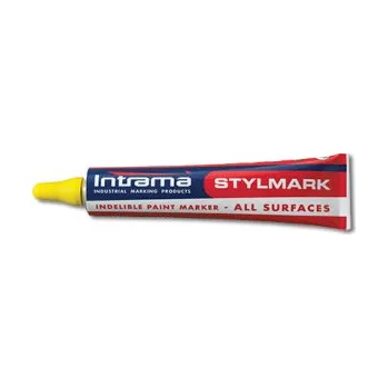 PRAMARK Průmyslový popisovač STYLMARK STANDARD bílý hrot 6 mm 1 ks, 10160103 10120103