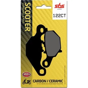 Brzda pro motocykl Přední brzdové destičky SBS Suzuki AN 150 1998 - 2001 směs CT