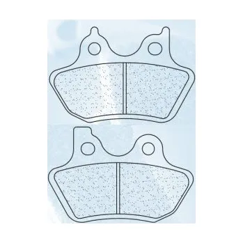 Brzda pro motocykl Zadní brzdové destičky CL-Brakes HARLEY DAVIDSON FLSTF Fat Boy 1584 2007-2007 směs RX3