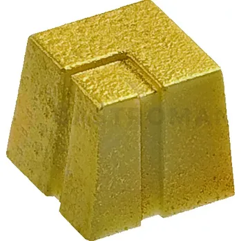 Čokoládová tyčinka Polykarbonátová forma na pralinky a čokoládu, hranaté - 28 ks x 8g, 22x22x22 mm - MA1800 | MARTELLATO, Modern