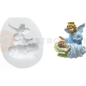 Kuchyňská sůl Forma na cukrovou hmotu SLK 292 - andílci, 58x65 mm | SILIKOMART, Sugarflex Angel