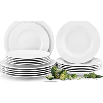 jídelní souprava Konsimo Muscari 10010.16.100 18 ks bílá